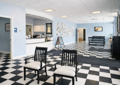 Muirfield Animal Hospital lobby, Dublin, Ohio