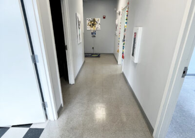 Muirfield Animal Hospital hallway, Dublin, Ohio